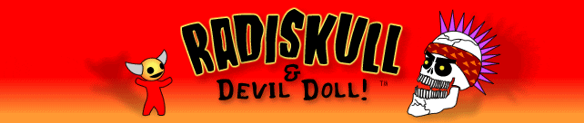 Radiskull & Devil Doll Logo