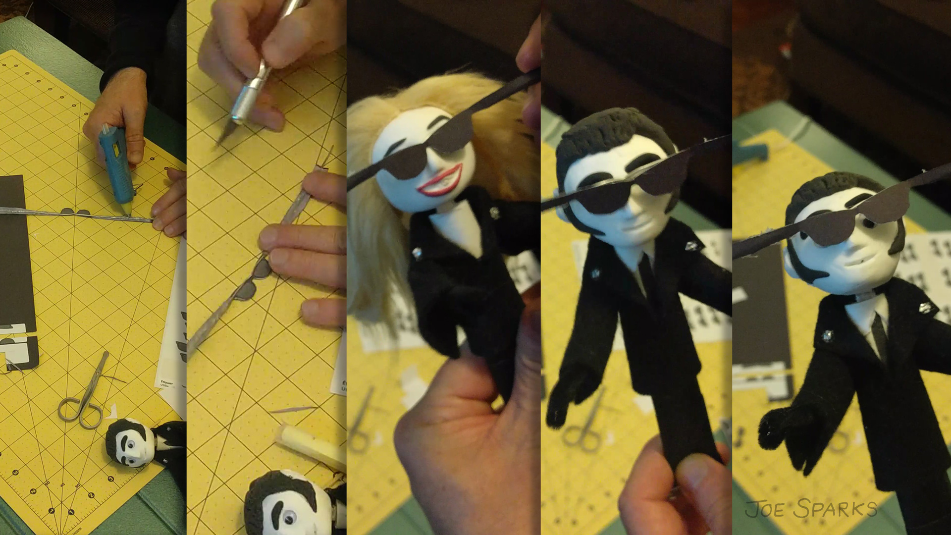 Failed attempt to make sunglasses